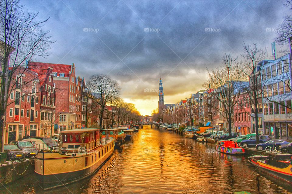 Amsterdam canal street