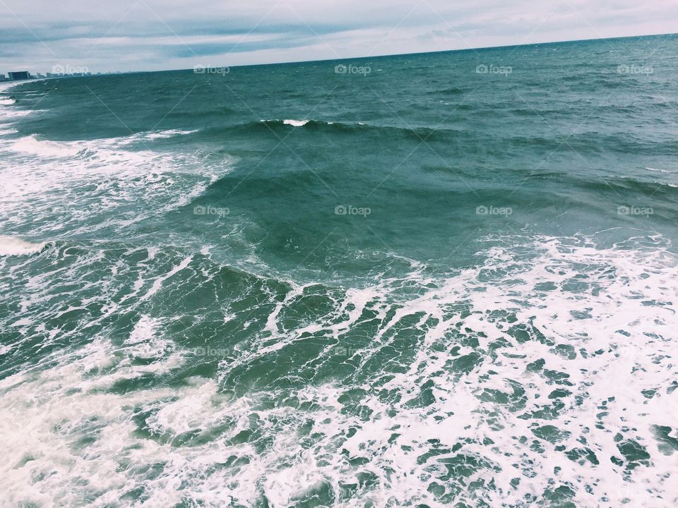 Ocean Waves in Myrtle Beach