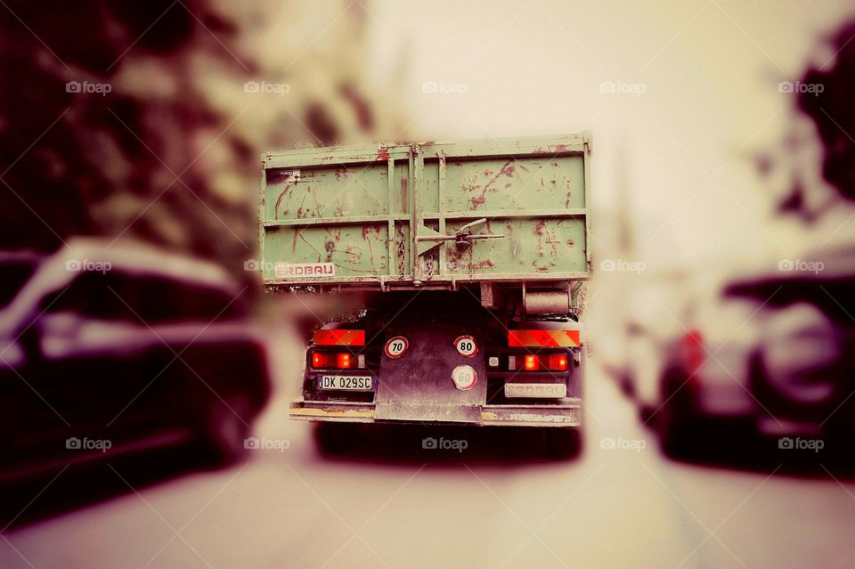 truck blur
