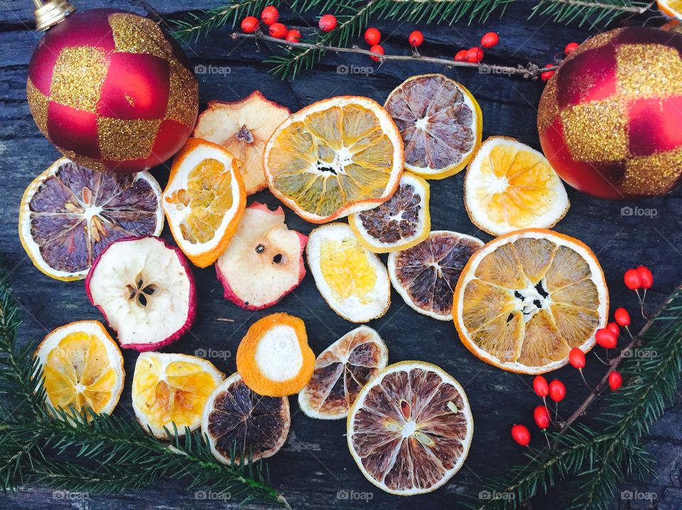 Fruit, Christmas, Food, No Person, Desktop