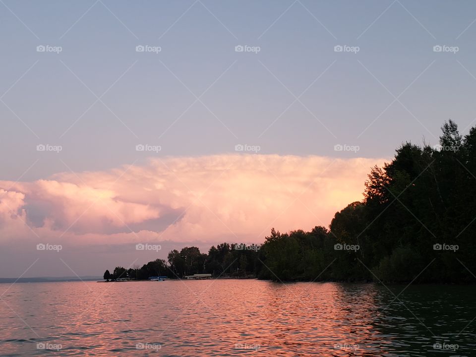 Torch Lake Sunset