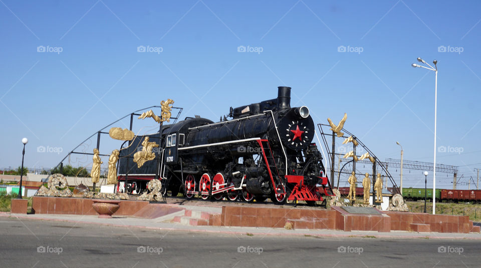 Soviet locomotive