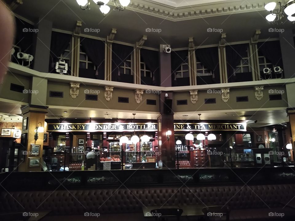 a Scenic look at an authentic Irish bar every piece of this place was made in Ireland