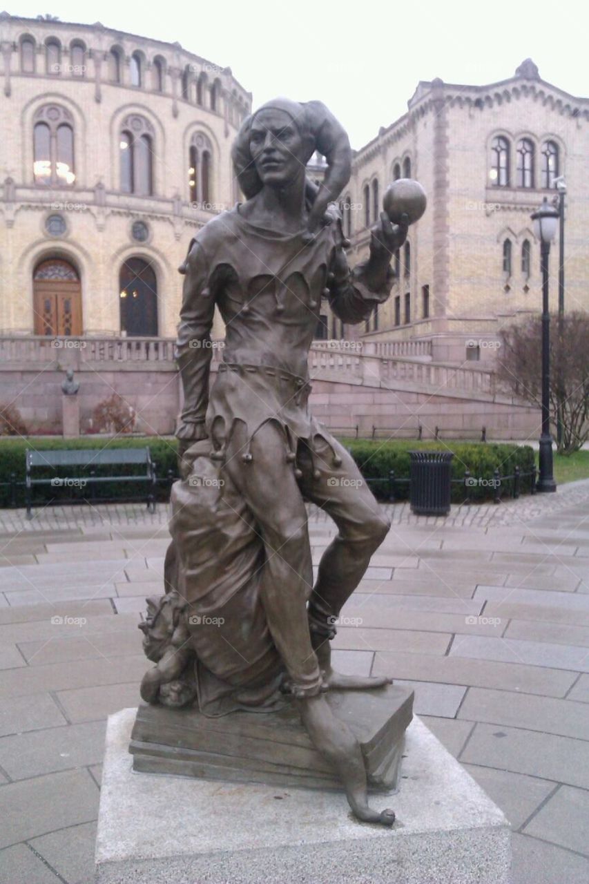 Statue in Oslo 