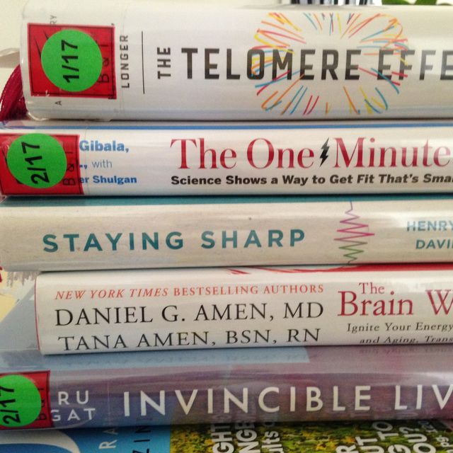 Getting in shape with library books