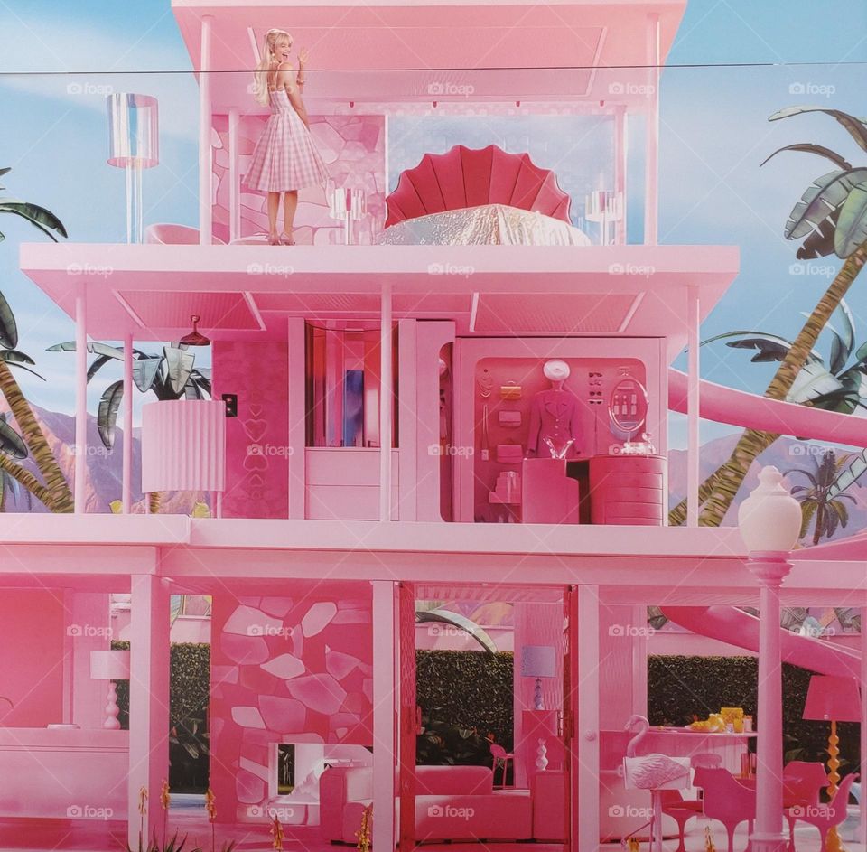 Barbie style 💕 Barbie house 💕 Wall paper 💕