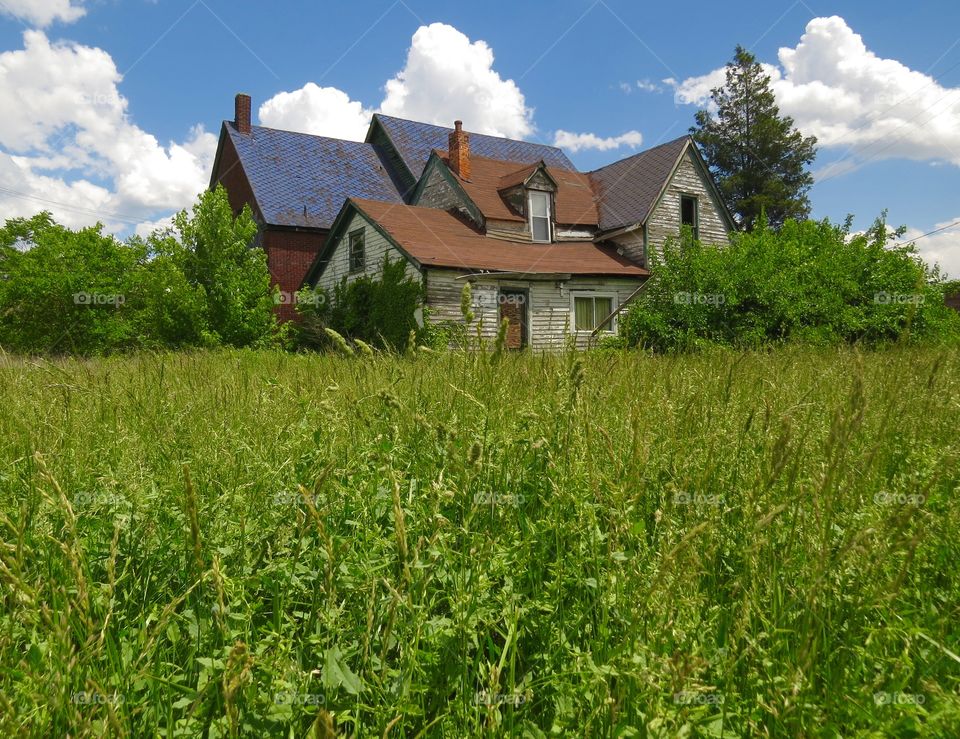 Abandoned home, Detroit 