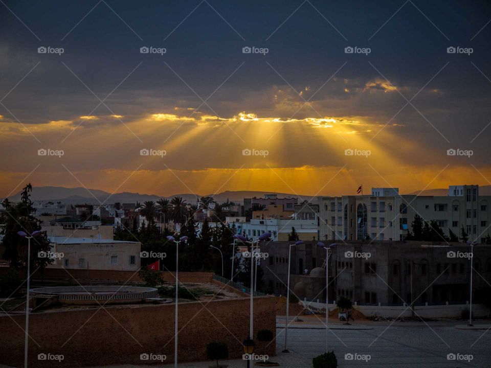 Sunset Tunisia