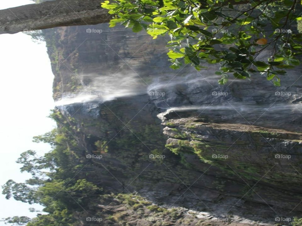 waterfall in my country