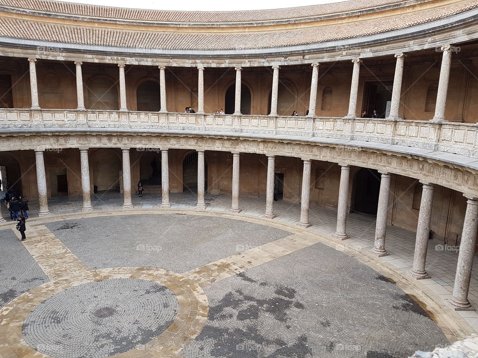 Ancient Castle Architecture Spain