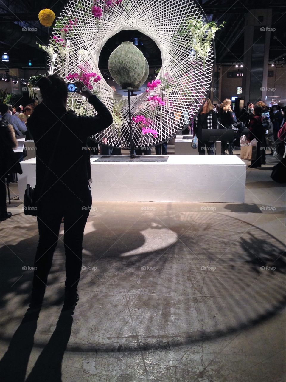 Philadelphia flower show 2013  art installation 