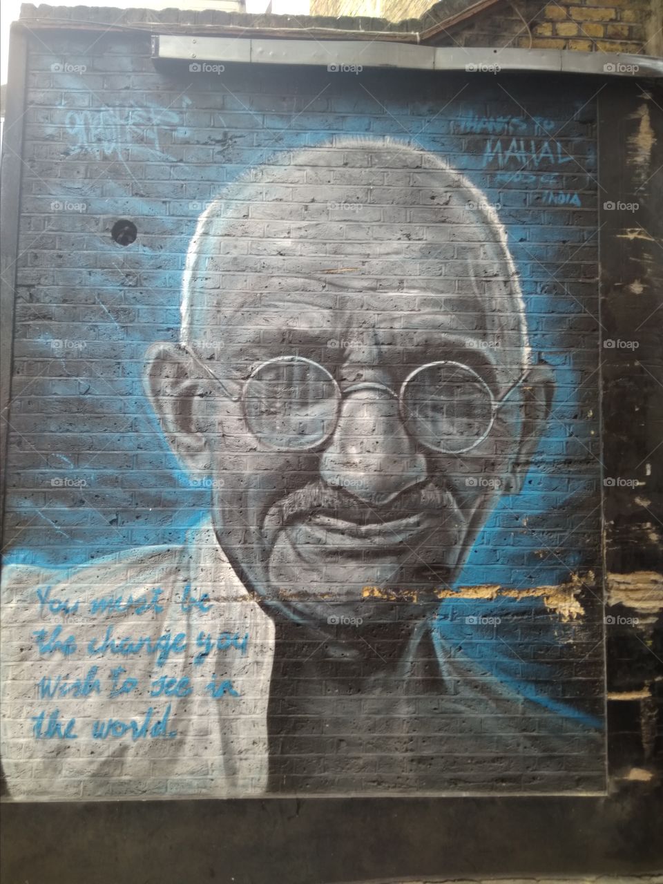 Street Art Graffiti, Essex Road, Islington, London, United Kingdom