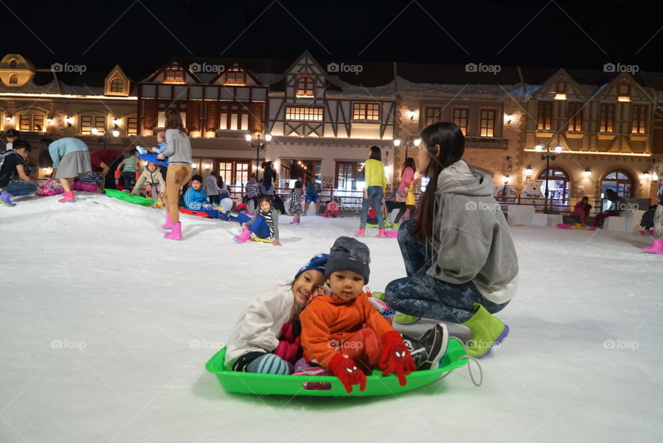 People, Child, Winter, Snow, Adult