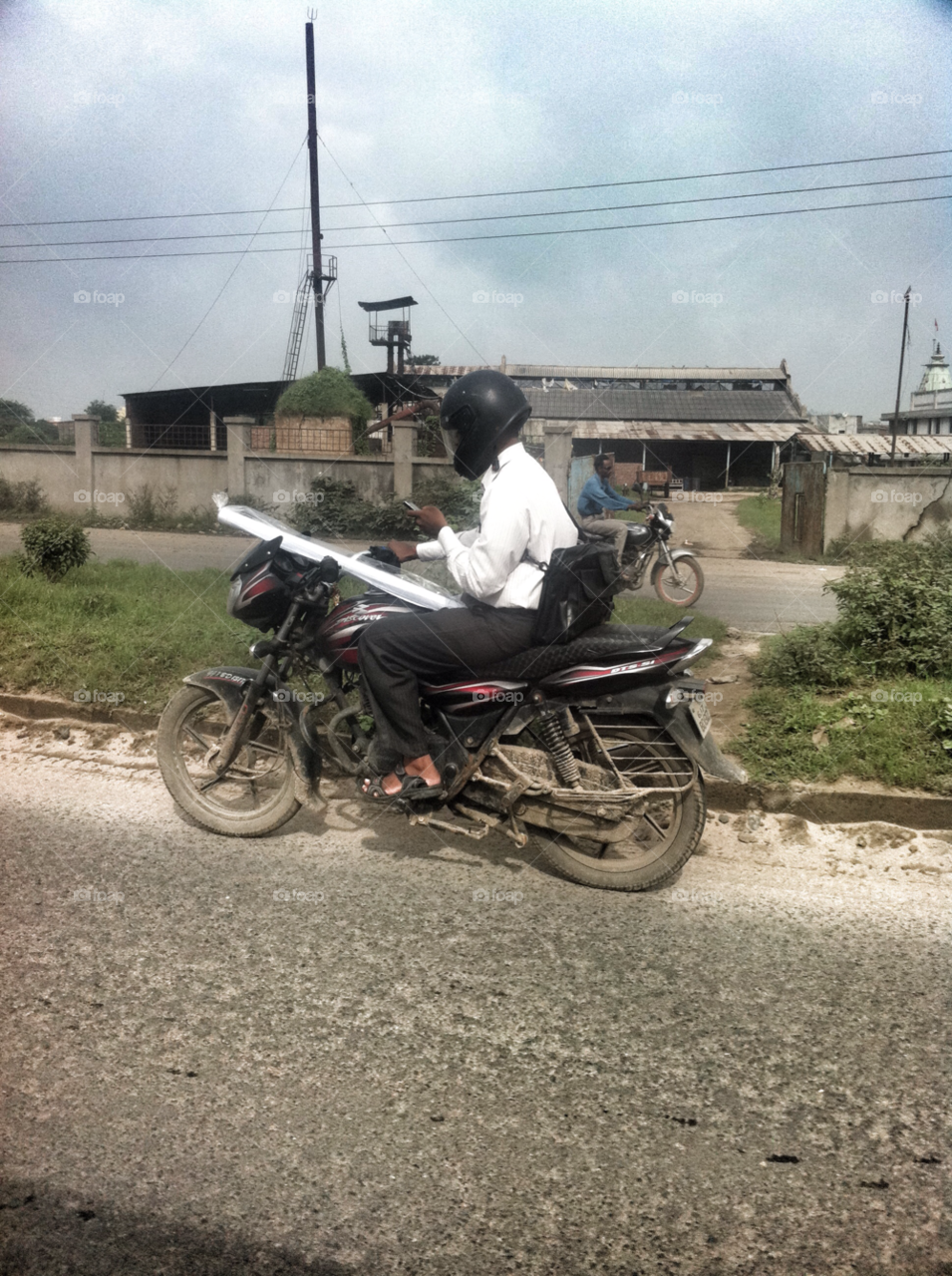 travel danger india motorcycle by bencobb
