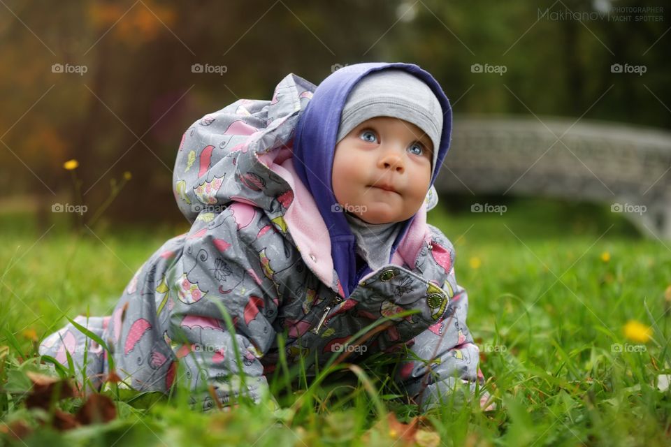 Child in the park