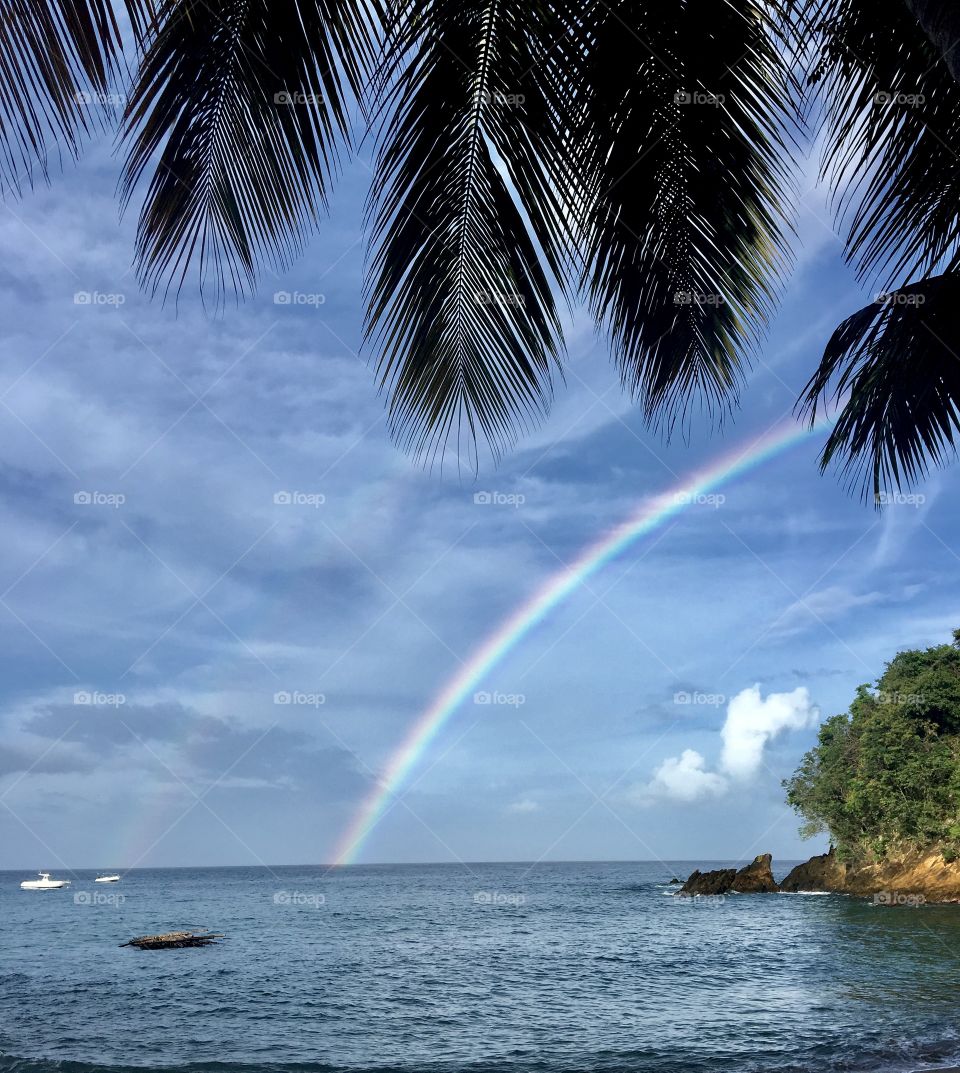 Rainbow in paradise