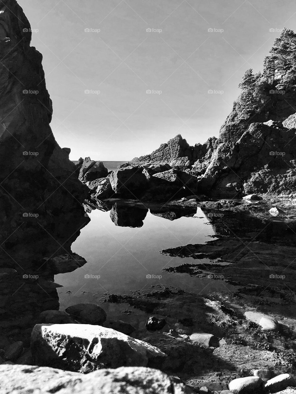 Pacific Ocean reflections 