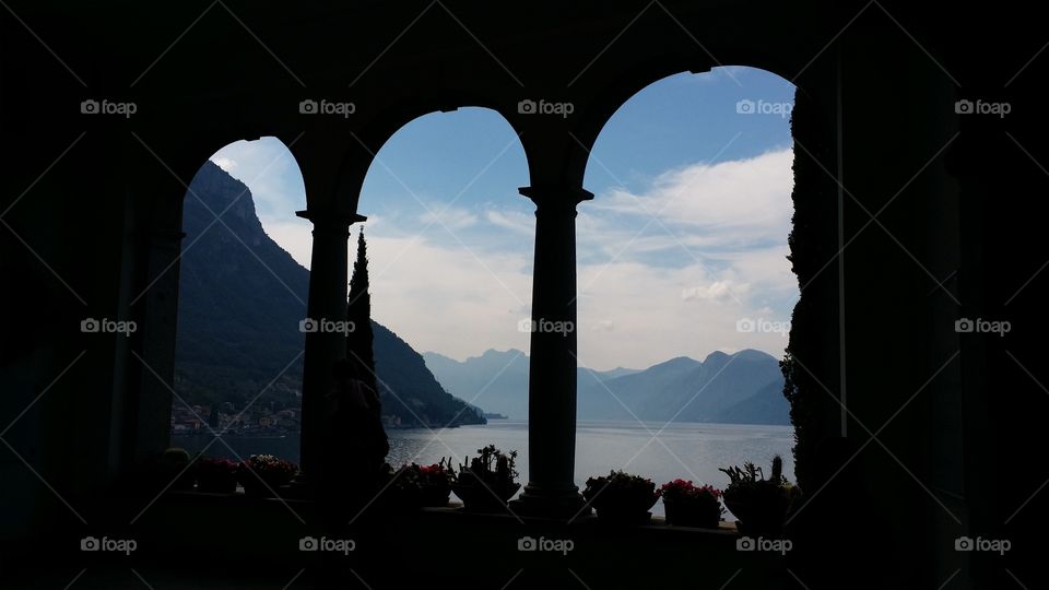 Windows Over Lake Como
