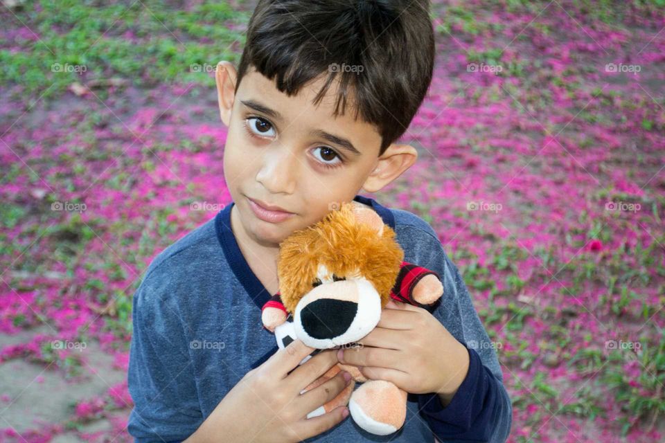 Boy With bear