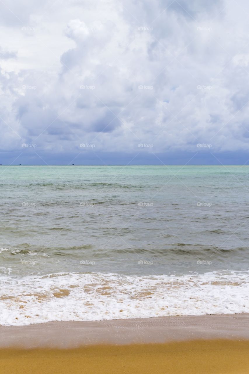 Beach and tropical sea