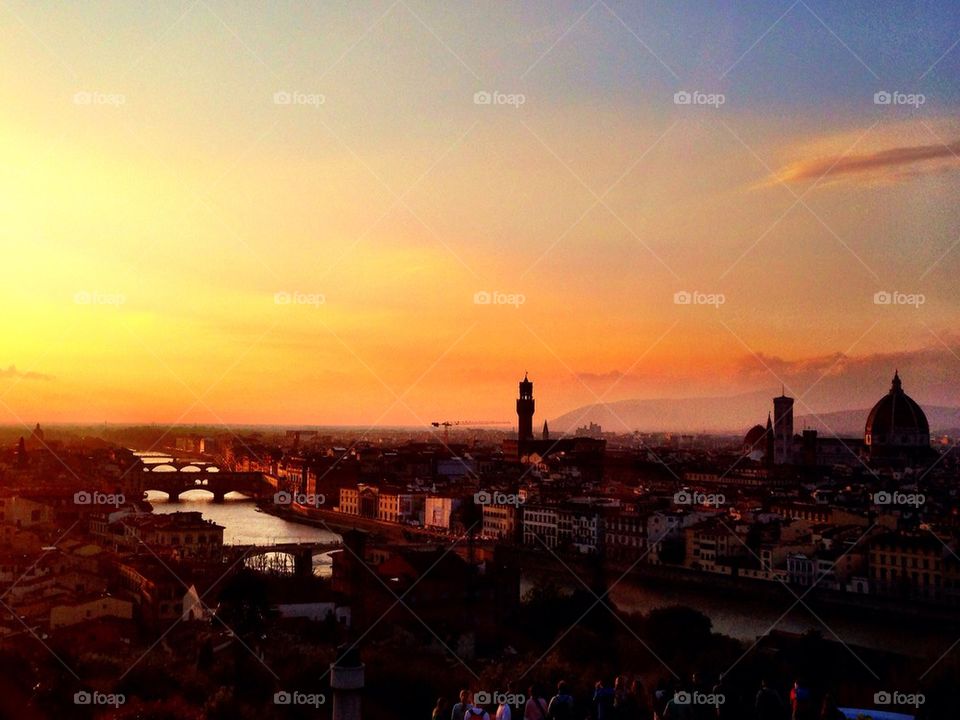 Florentine sunset