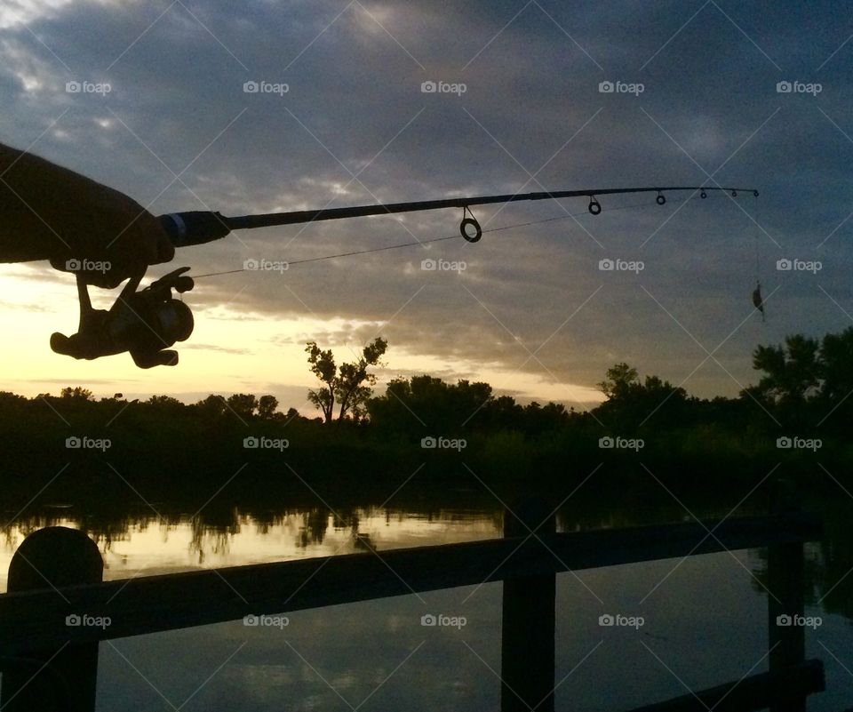 Fishing from the Dock