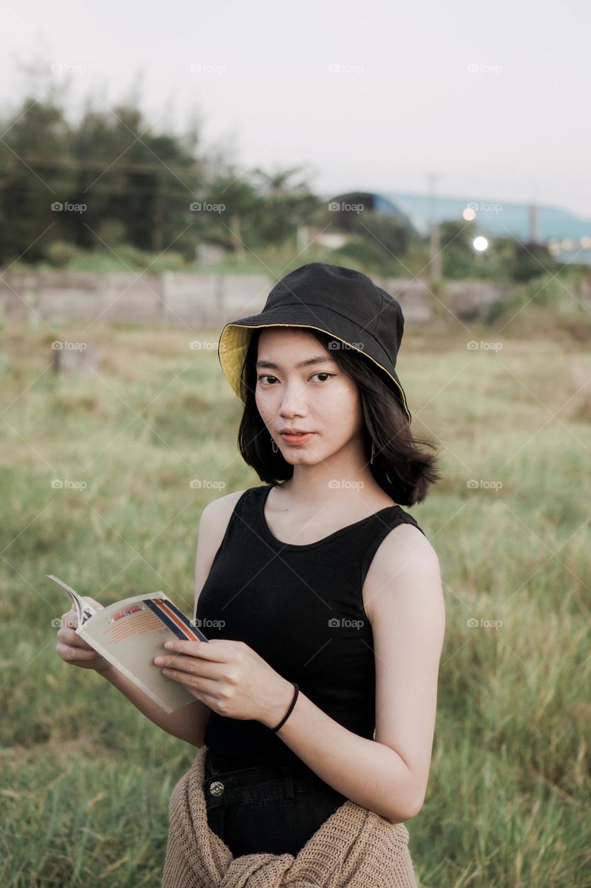 Lady with Book