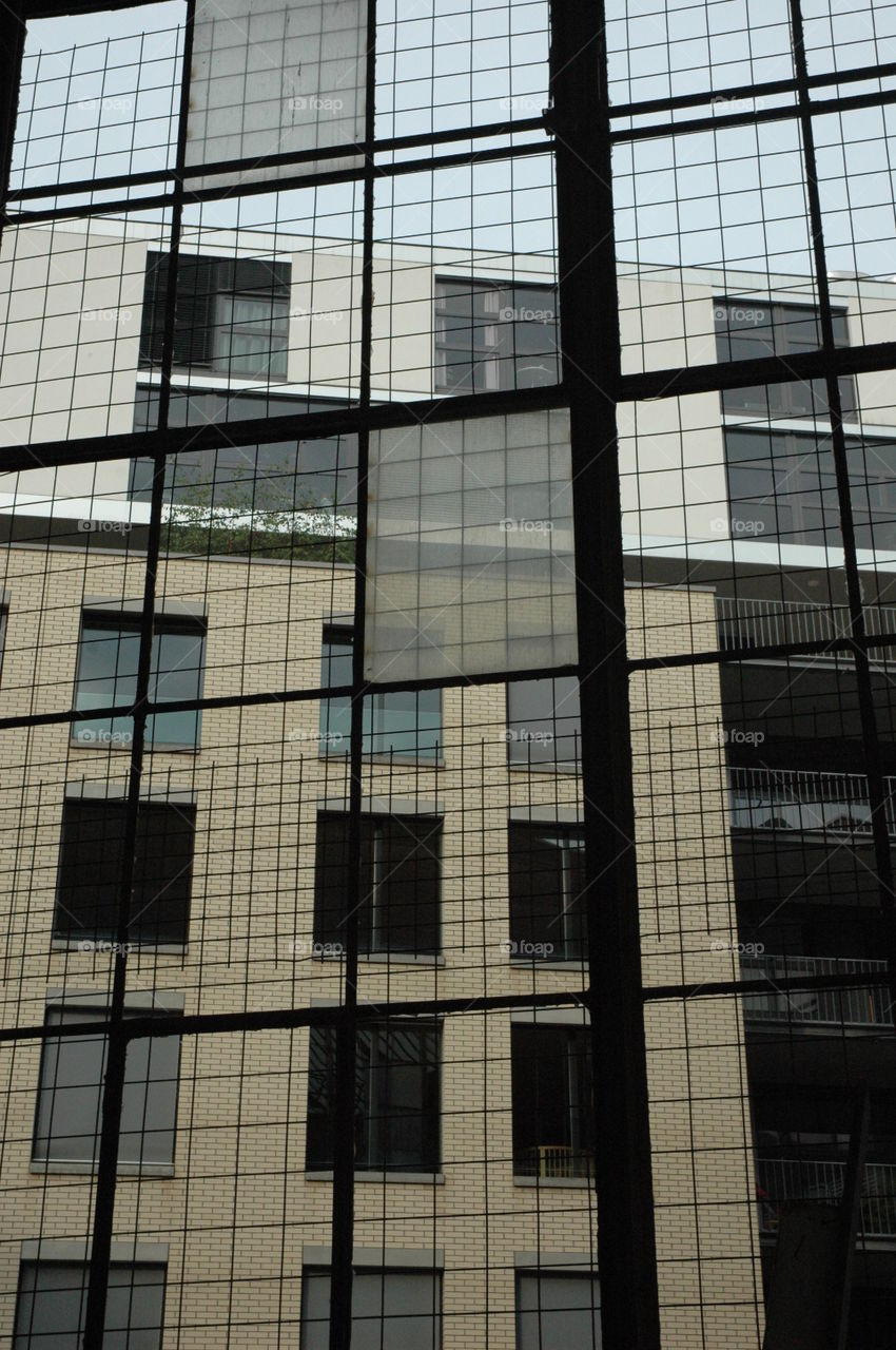 Glass Items, Office, Architecture, Window, Building