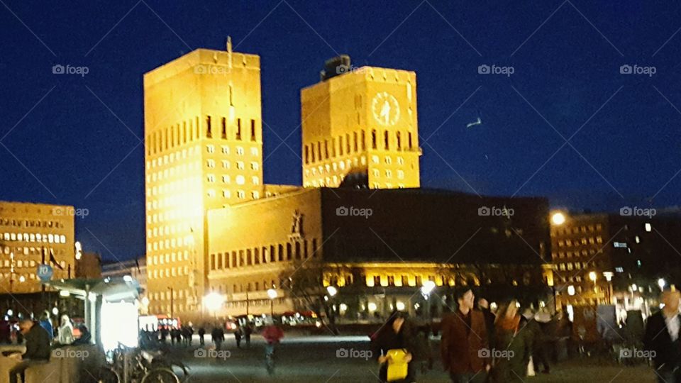 Travel, City, Evening, Architecture, Building