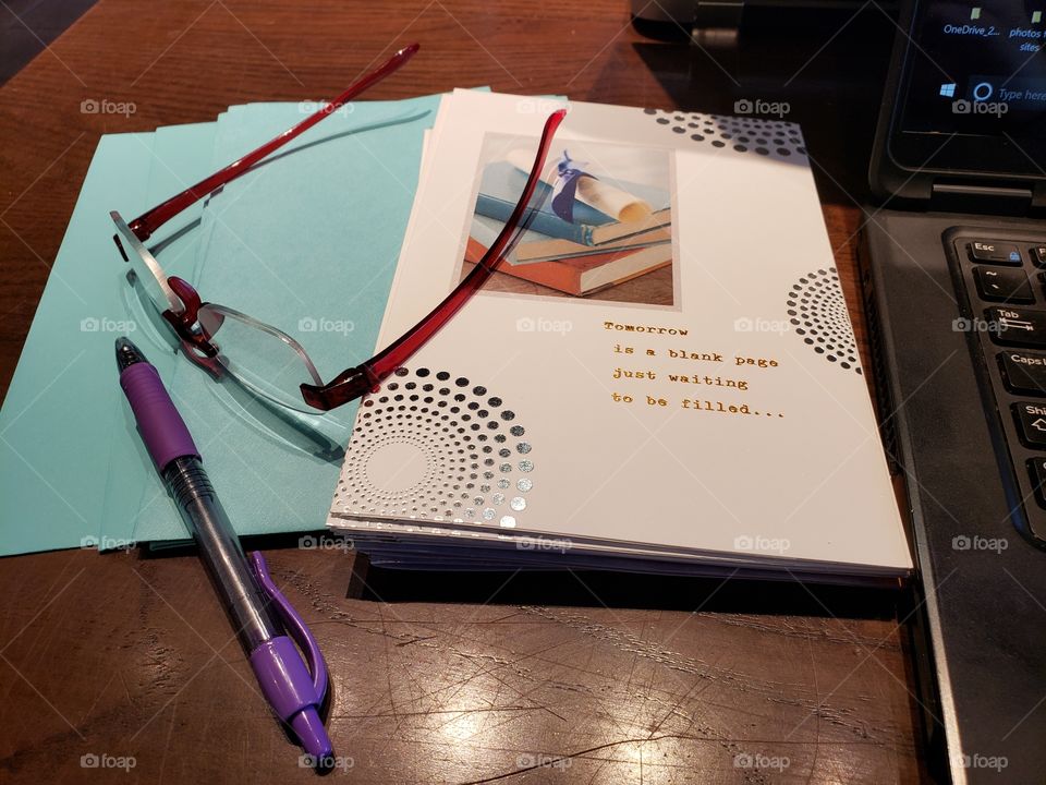 tomorrow is a blank page