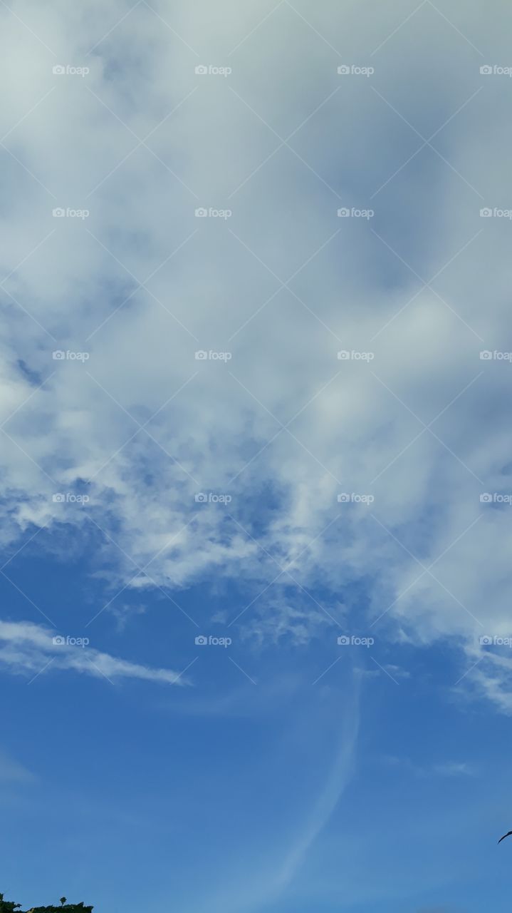 Beautiful cloud in the sky