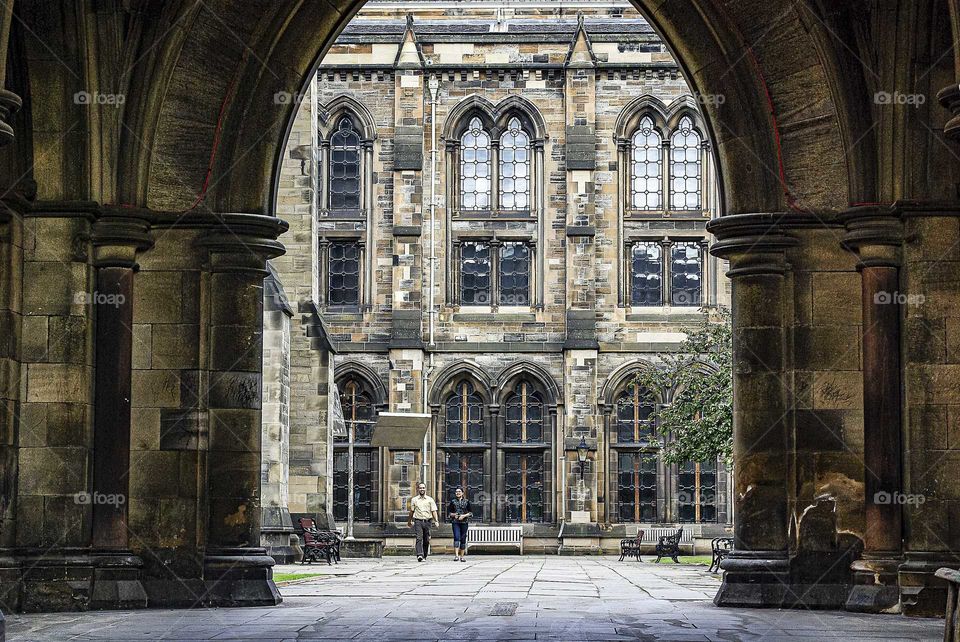 University of Glasgow. Frame of view