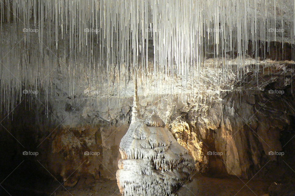 Icicle in Choranche in France