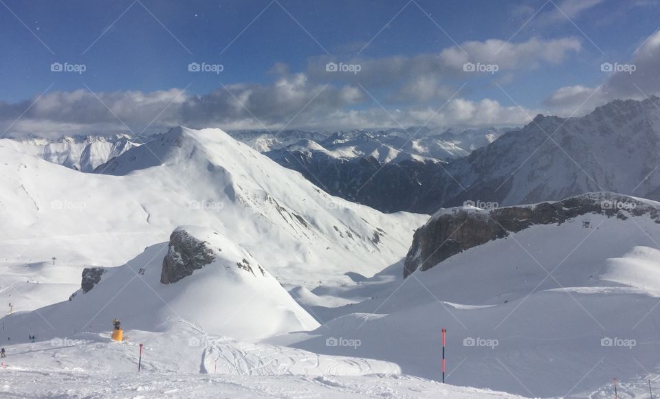 Ischgl Ski area - Austria