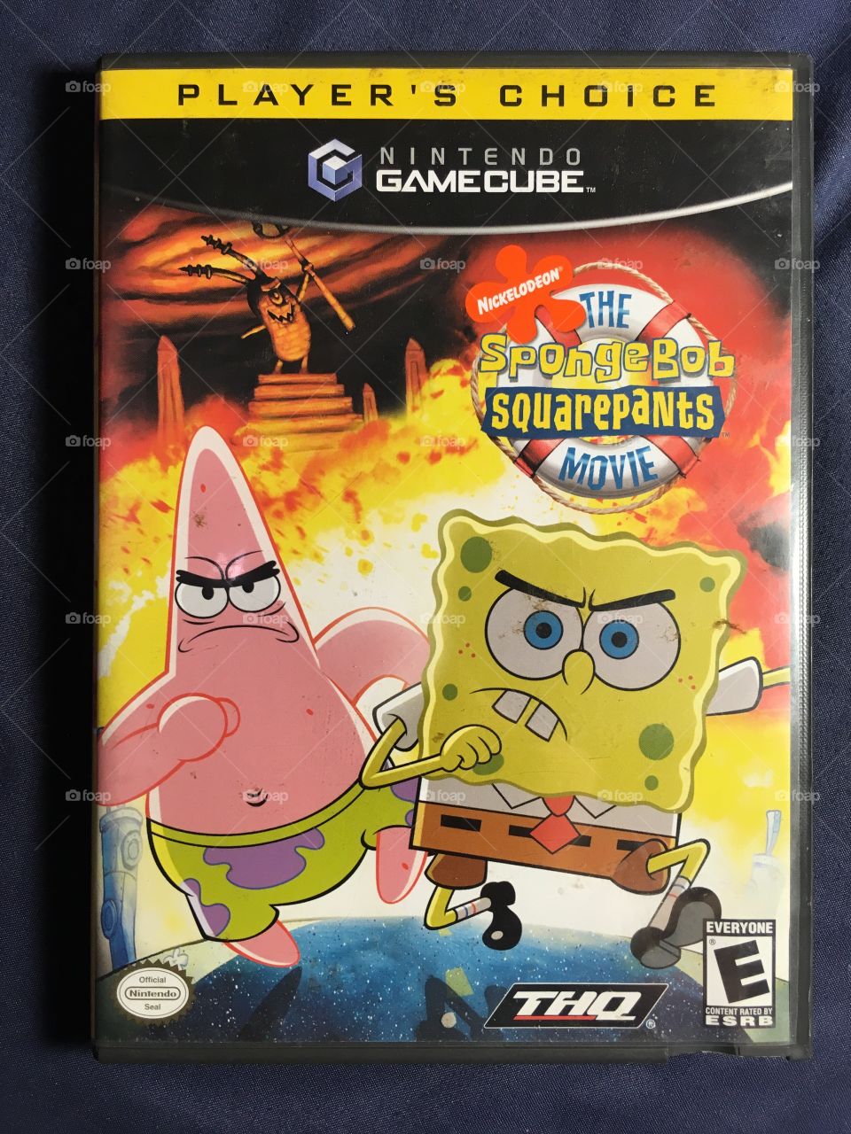 The Spongebob Squarepants Movie Nintendo GameCube Video Game 2004 release