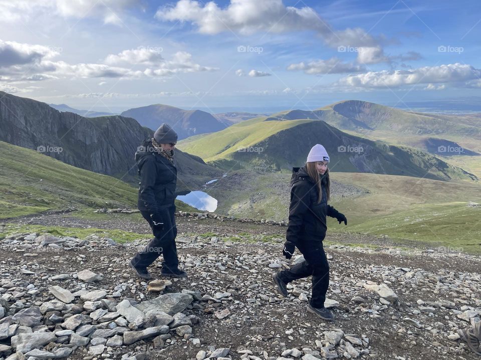 Walking in Snowdonia 