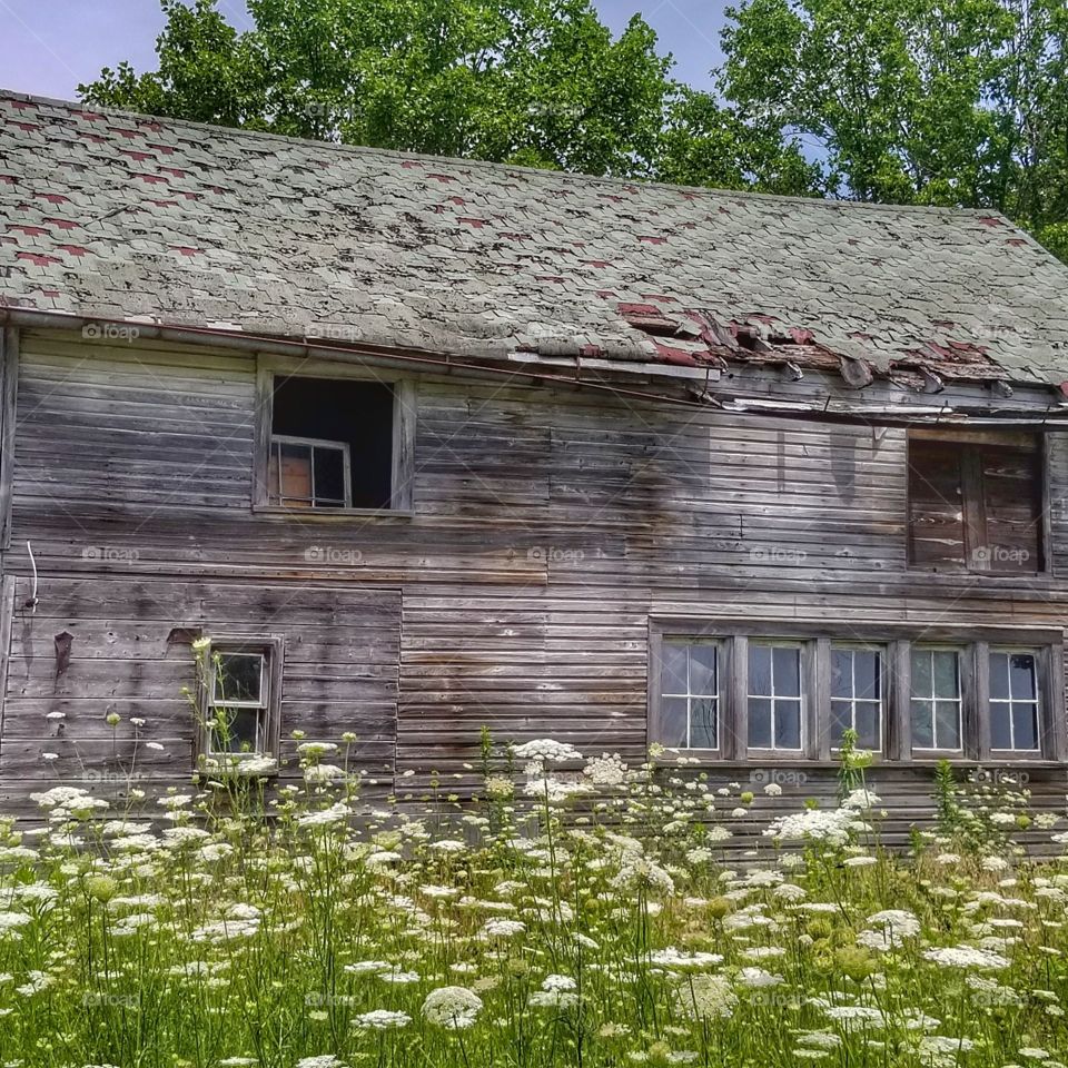 Old abandoned home