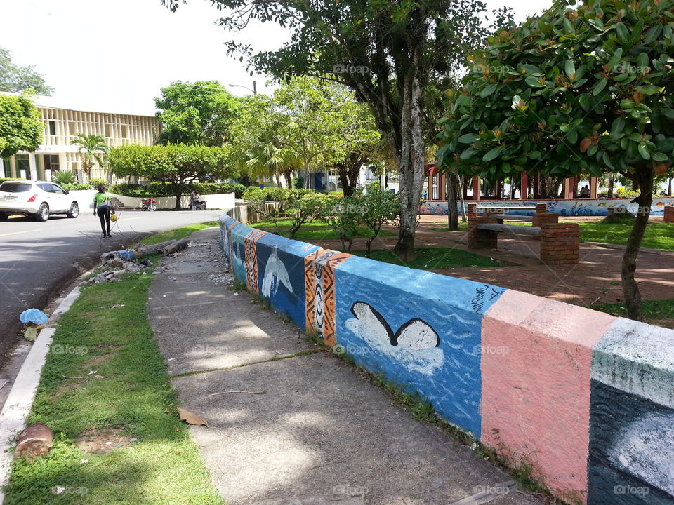 Samana Park Wall
