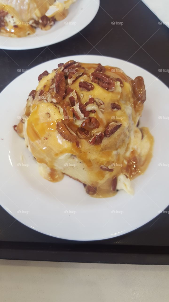 cinnabon for breakfast