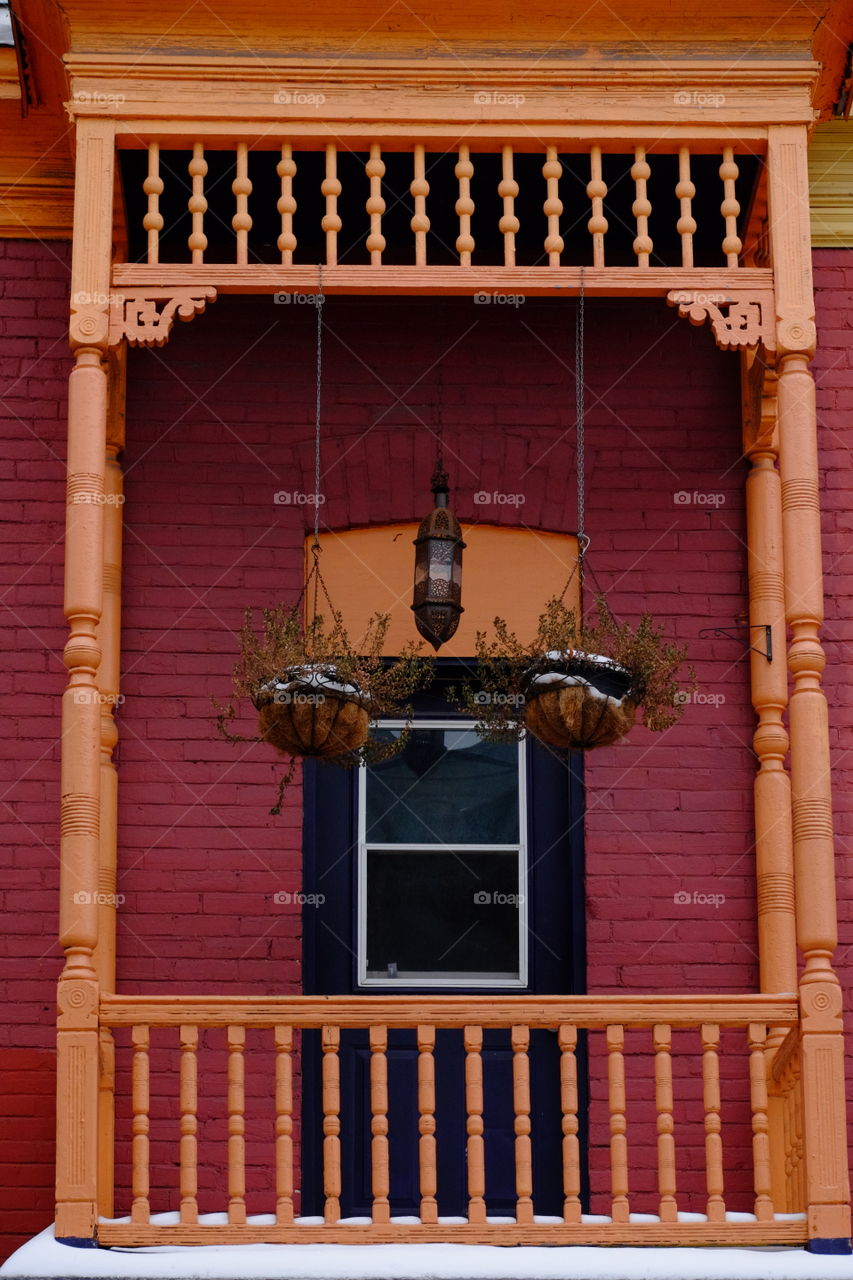 My neighbors balcony 