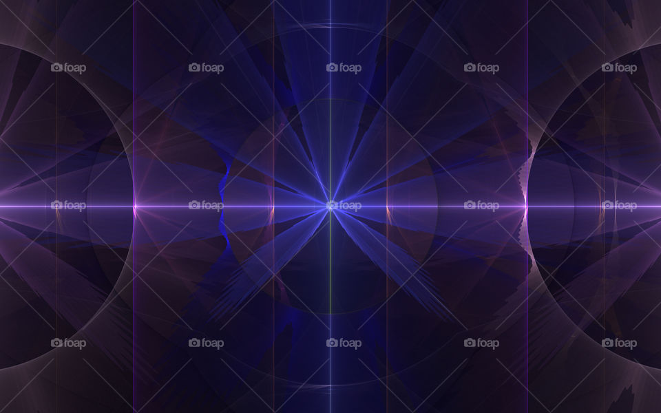 purple lines fractal