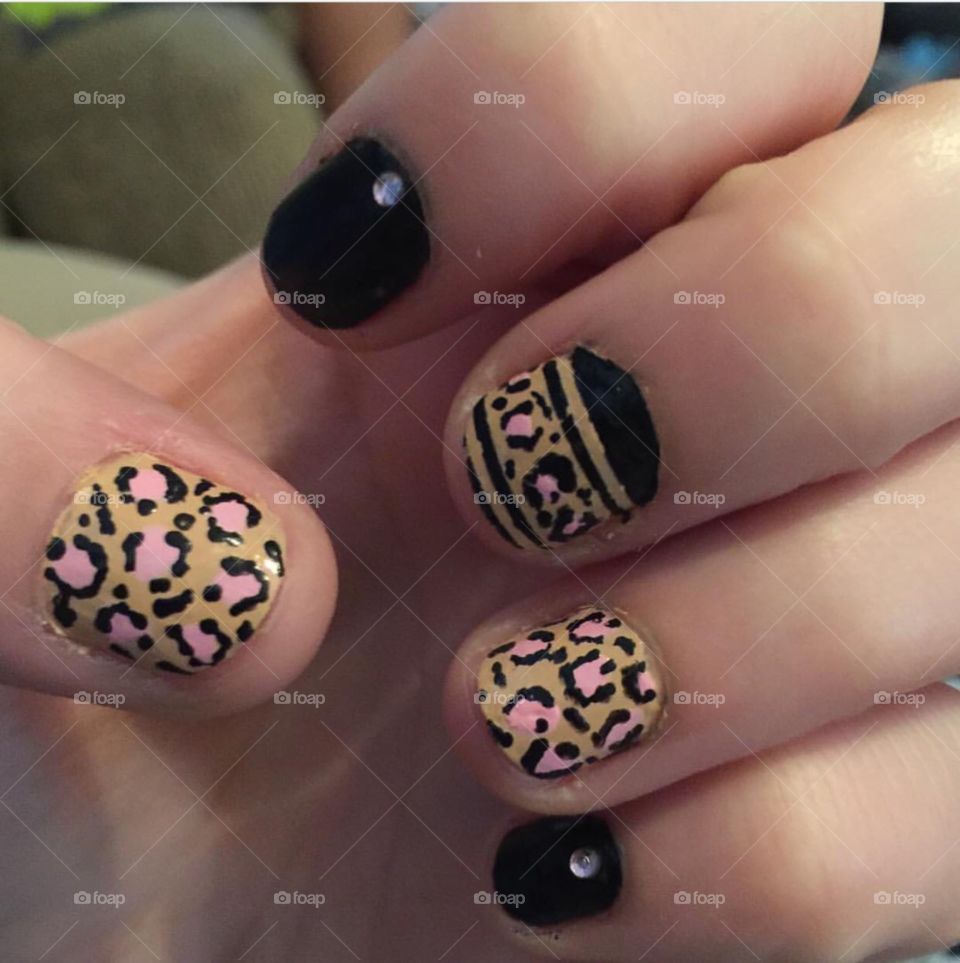 I love doing my own nails