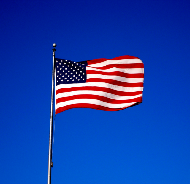 sky blue red white by vincentm
