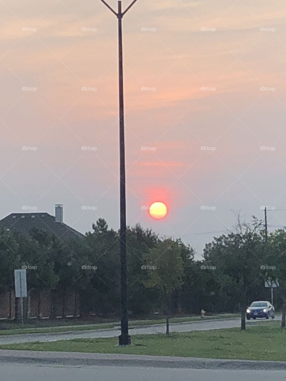 Beautiful Sunset in Frisco
