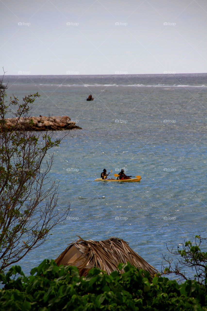Caribbean kayak