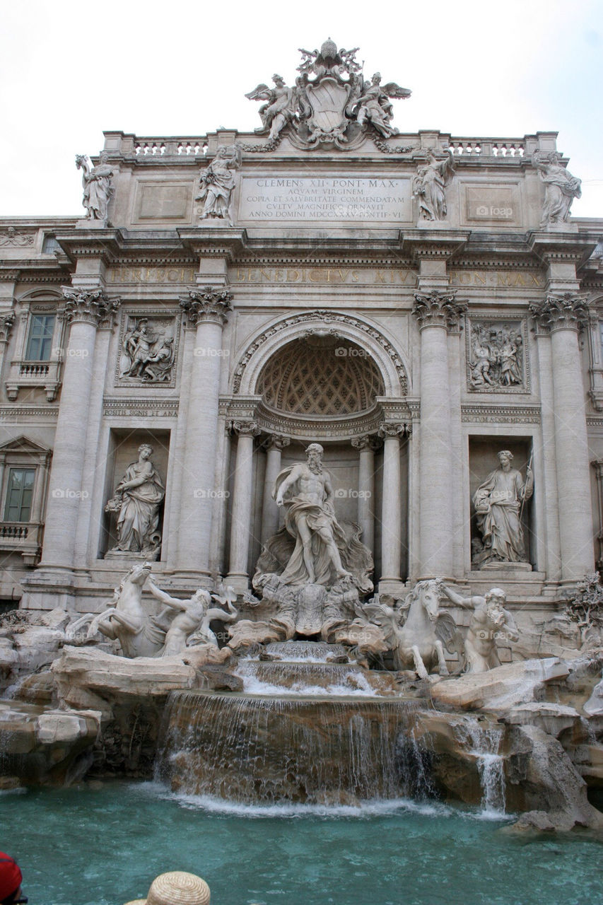 italy travel fountain rome by arya108