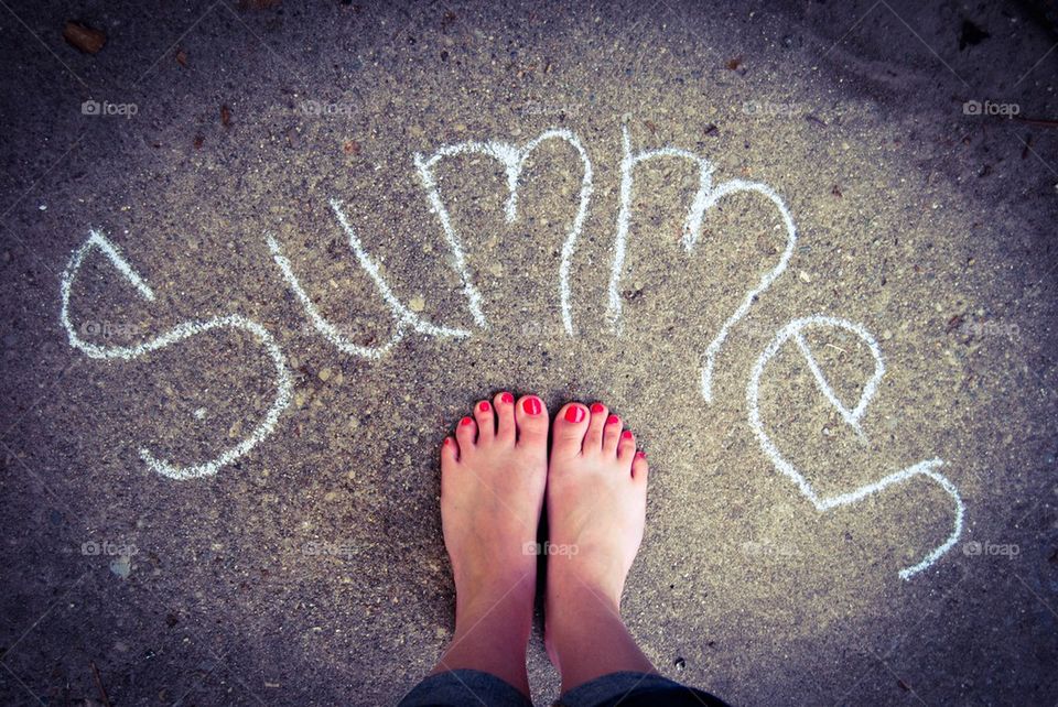 Feet love summer!