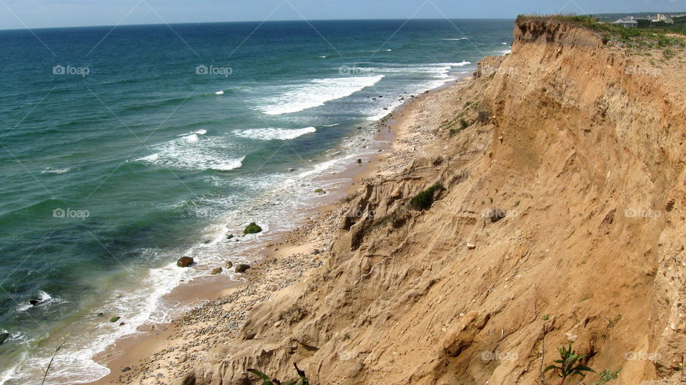 Overlooking the Atlantic Ocean