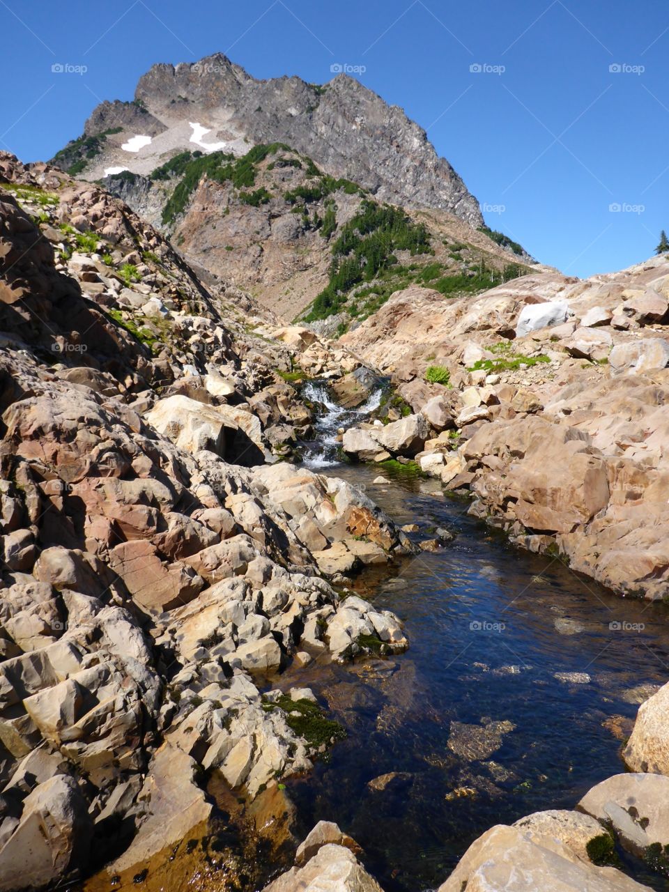 Another world. Del Camp Peak in Gothic Basin is out of this world