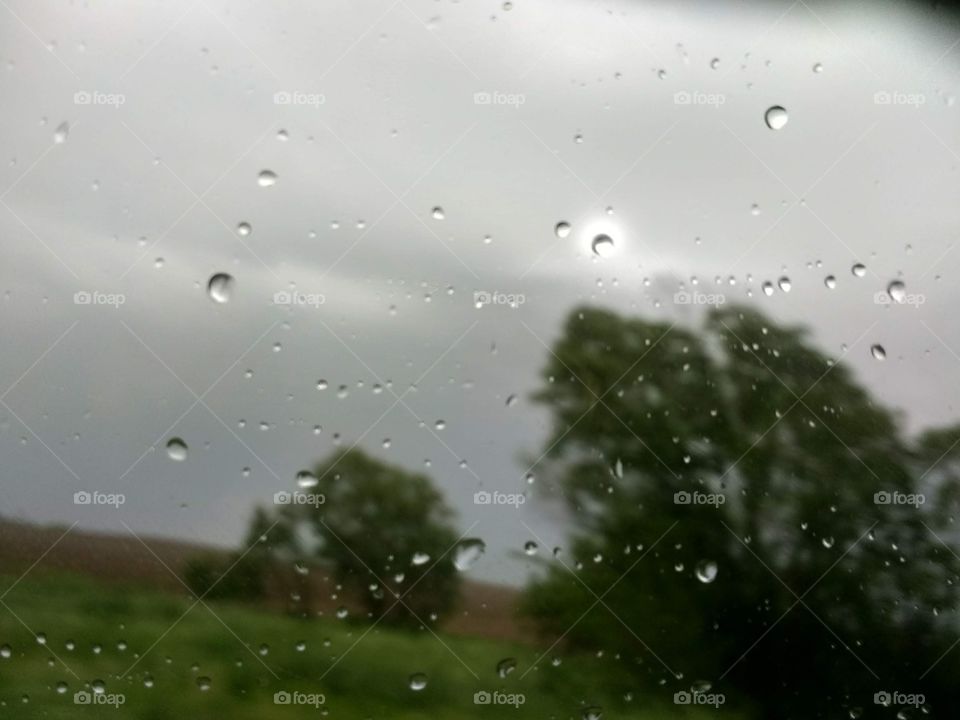 If it's raining outside, it's so cool to look at it from inside , but it's very tough if we are out !